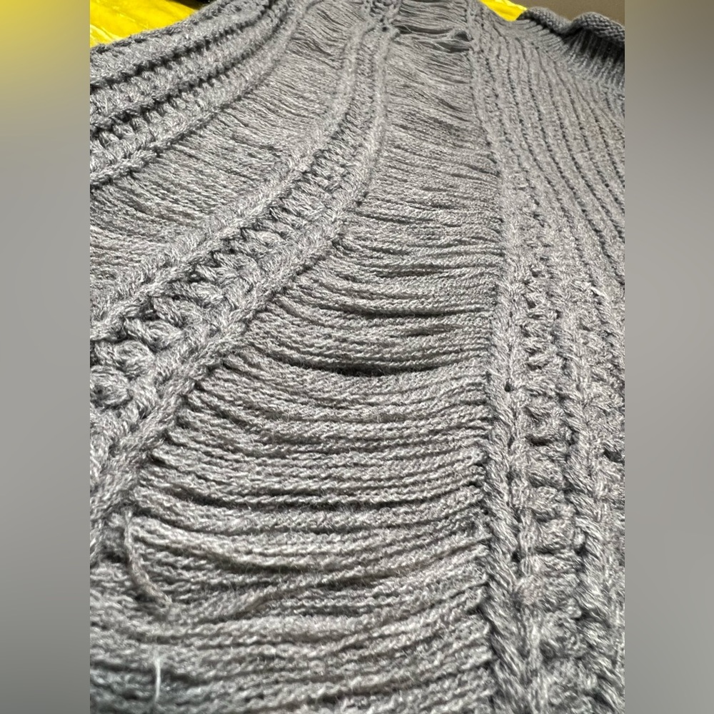 Distressed Sweater - Picture 7 of 10